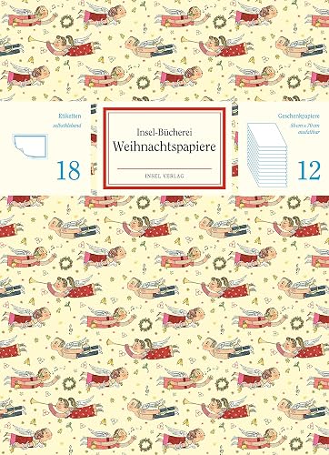 Insel-Bücherei Geschenkpapier Weihnachten: Weihnachtsmotive
