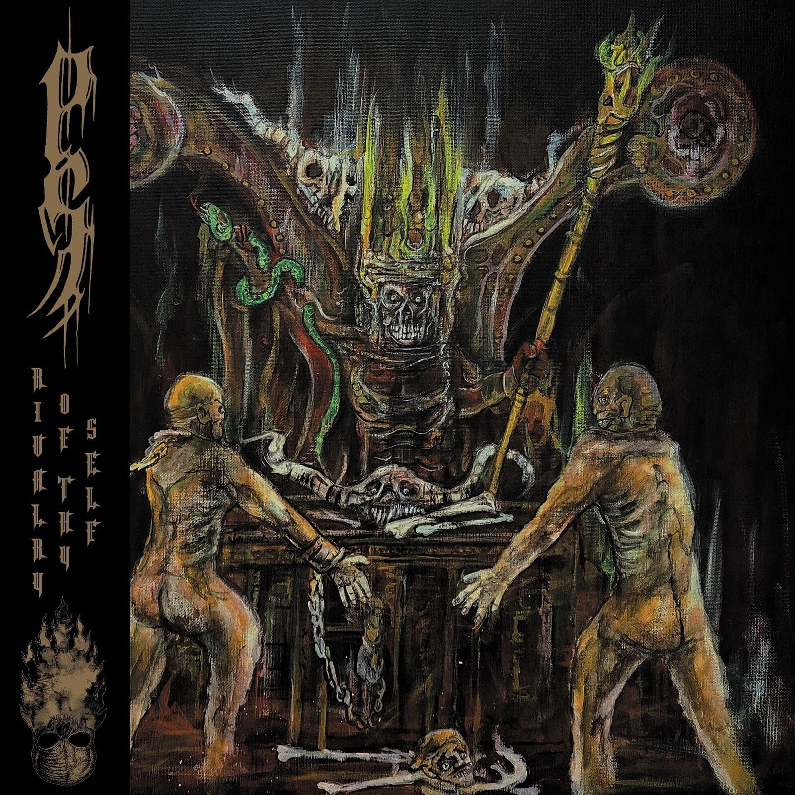 PROPHETIC SUFFERING - Rivalry Of Thyself - LP + MP3 download code with obi-strip