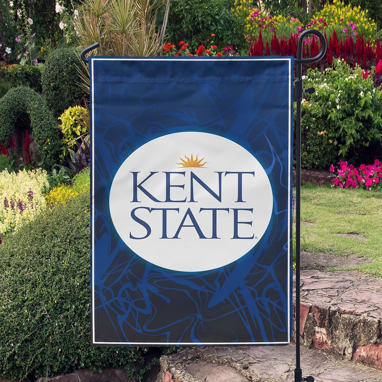 Kent State University Licensed Flag Garden Flag Banner Yard Decor Outdoor Decoration (Kent State University #9)