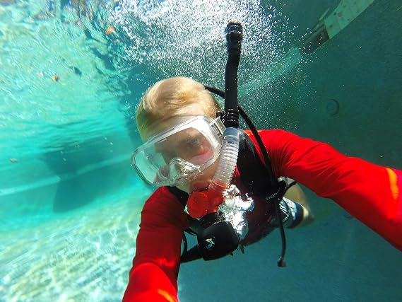 Spare Air SNORKELATOR - Combines Dry Snorkel & Any Dive Regulator w/just 1 Mouthpiece