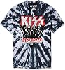 Liquid Blue Kiss Destroyer 1976 Tie Dye Short Sleeve T-Shirt Shirt