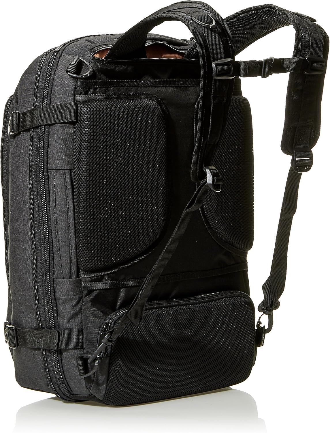 Amazon Basics Slim Carry On Laptop Travel Weekender Backpack - Black