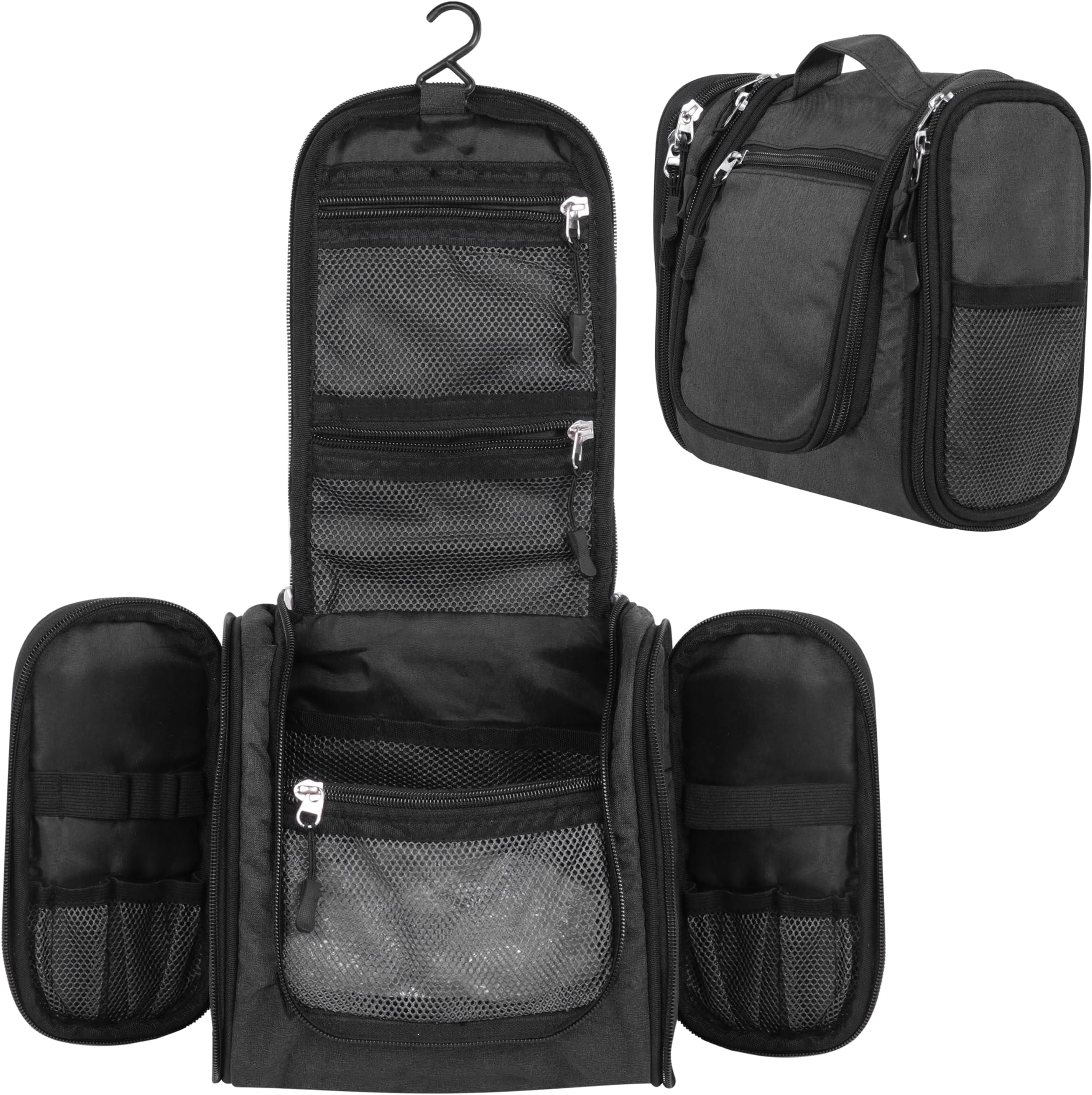 Oxbow Travel Organizer: The Perfect Makeup Kit for Women Jewelry, Cosmetics, Skincare Organizer and Toiletry Bag for Men Travel Essentials