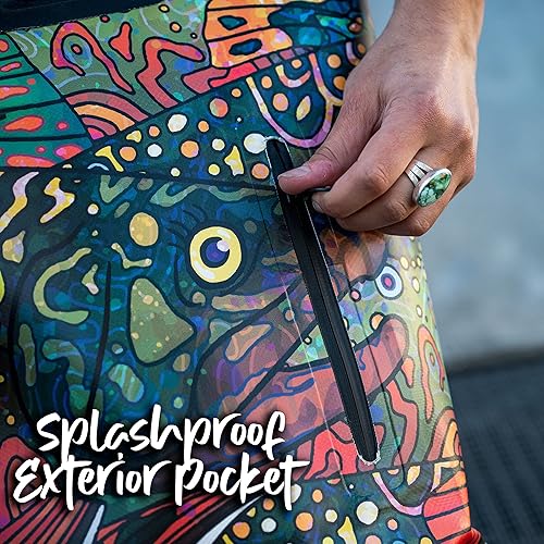 Miniatura 5 de Fishe Bolsa seca impermeable  Mochila de playa, equipo de kayak, artículos imprescindibles para navegación  Camping, Kayak, Canoa (Brookie)