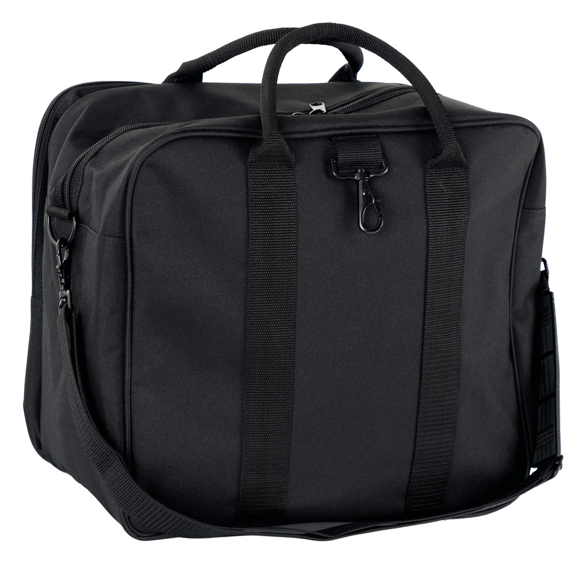 Sac Multifonction Classic Cantabile Grand - Pour Jusqu'à 3 Sourdines Et Autres Accessoires - Cloisons Réglables - Entièrement Rembourré - Noir