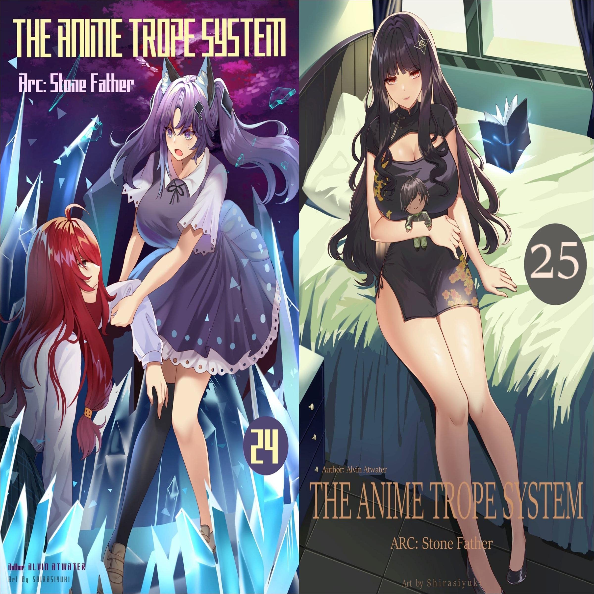 Cover art for The Anime Trope System Publishing Packs 24-25
