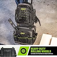 Vista 3 de Bolsas de herramientas AWP, bolsa de herramientas premium, negra, bolsa de herramientas duradera, para profesionales y contratistas