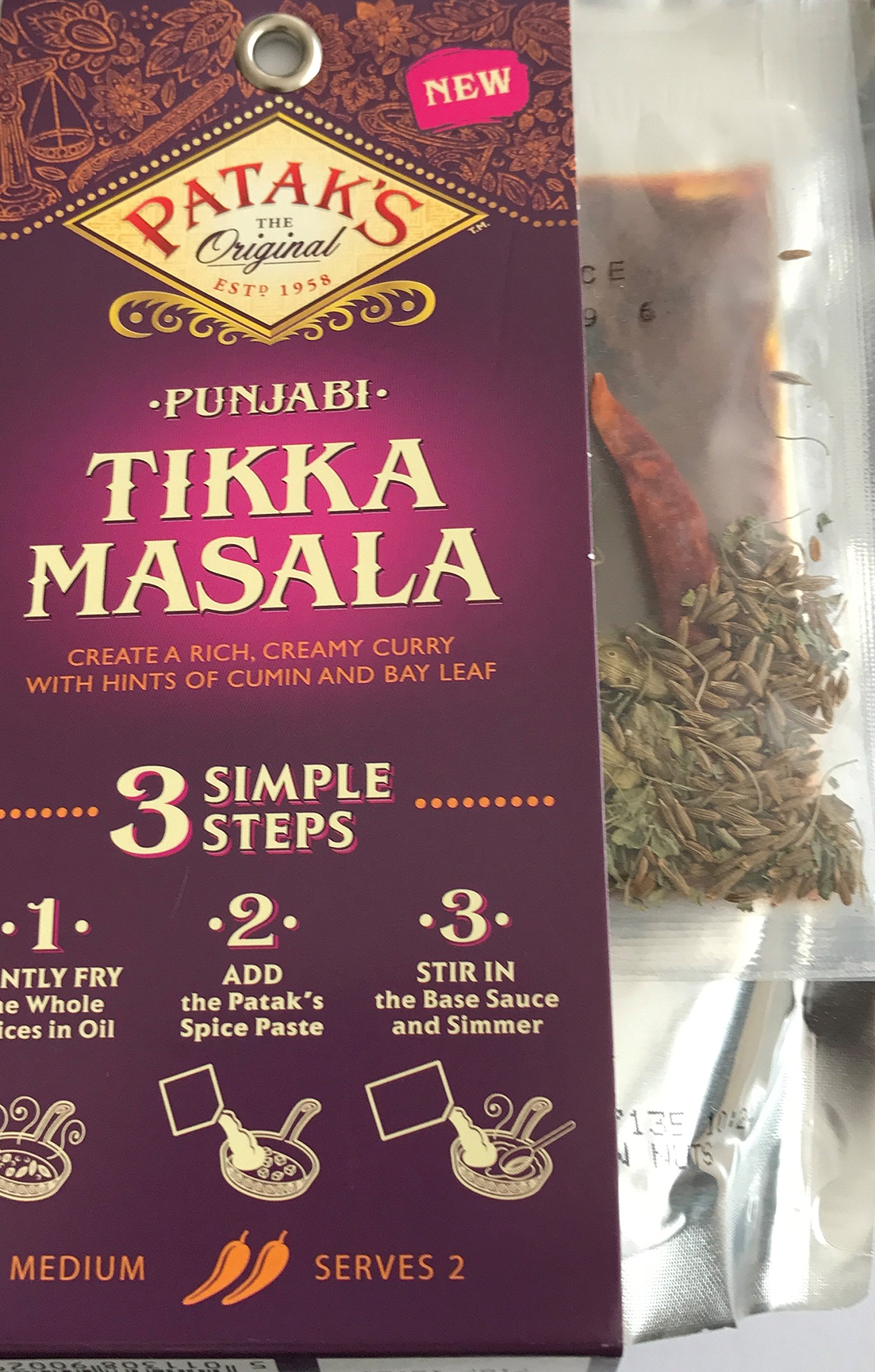 Patak's Punjabi Tikka Masala Kit 313g (Paquete de 6)