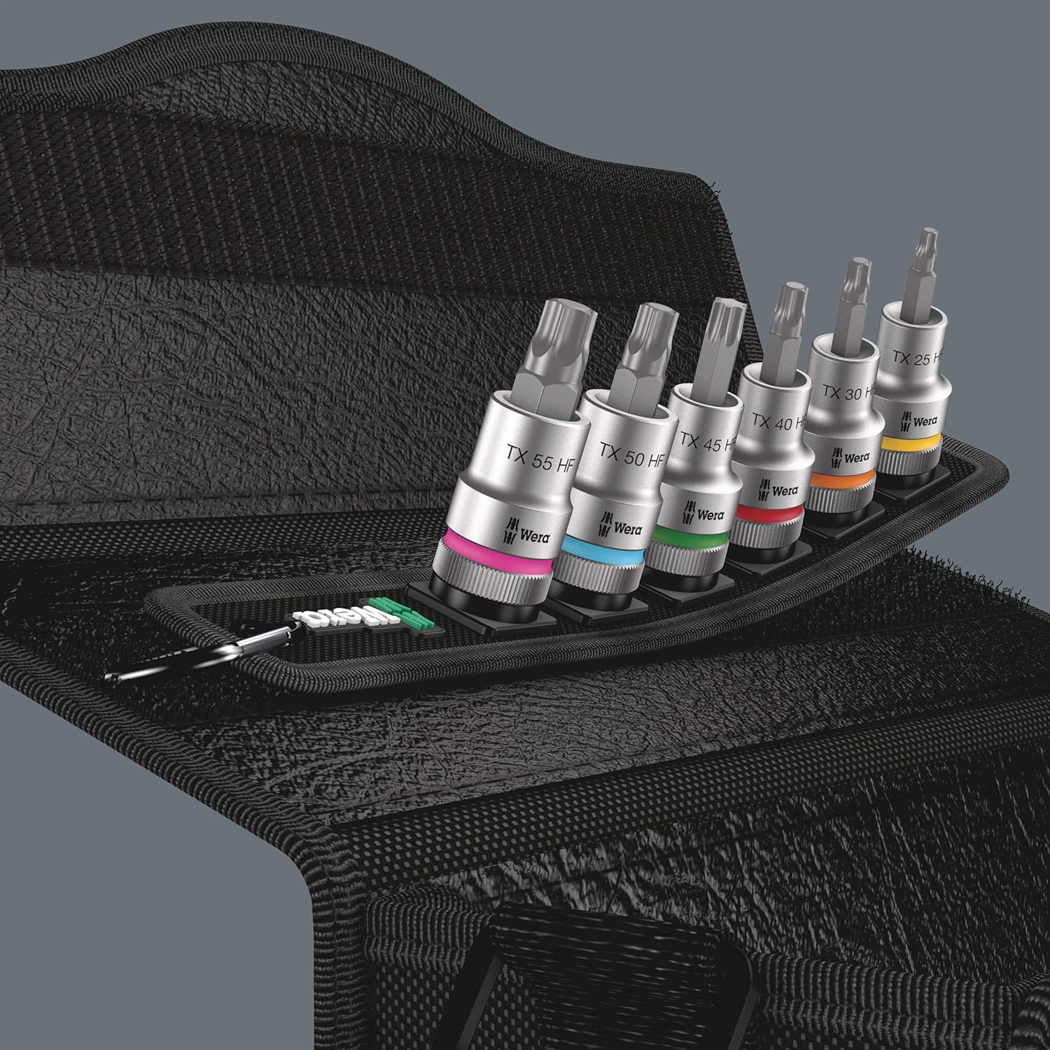 Wera 05003997001 Belt C 3 TORX® HF Zyklop bit socket set with holding function, 1/2" drive, 6 pieces