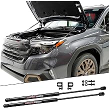 Redline Tuning 21-36018-02 Hood Quicklift Plus System Compatible with Subaru Forester 2025+ All Black Components