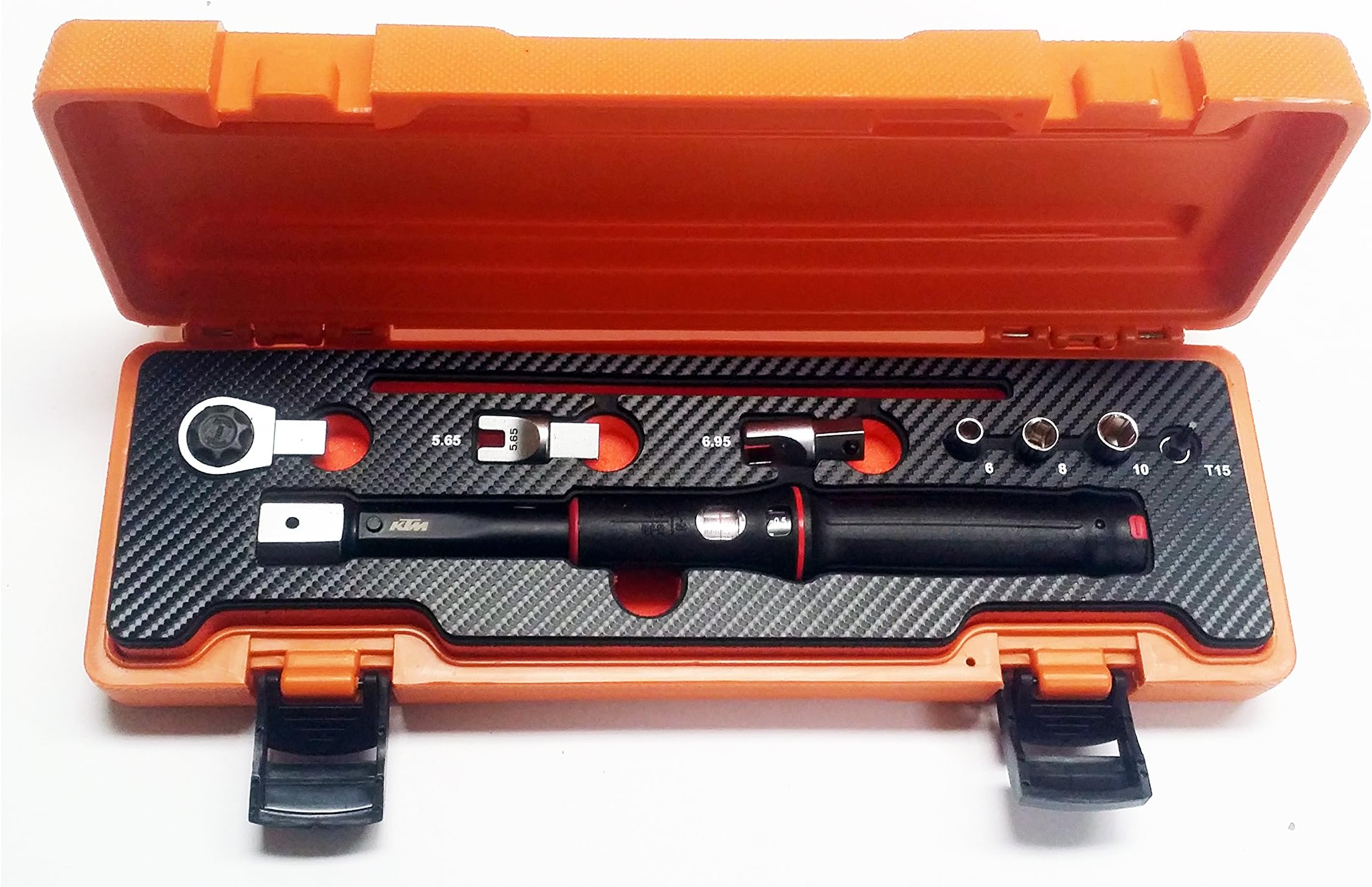 KTM New Torque Spoke Wrench Box Tool 5.65 and 6.95 mm 15 TORX 00029996000
