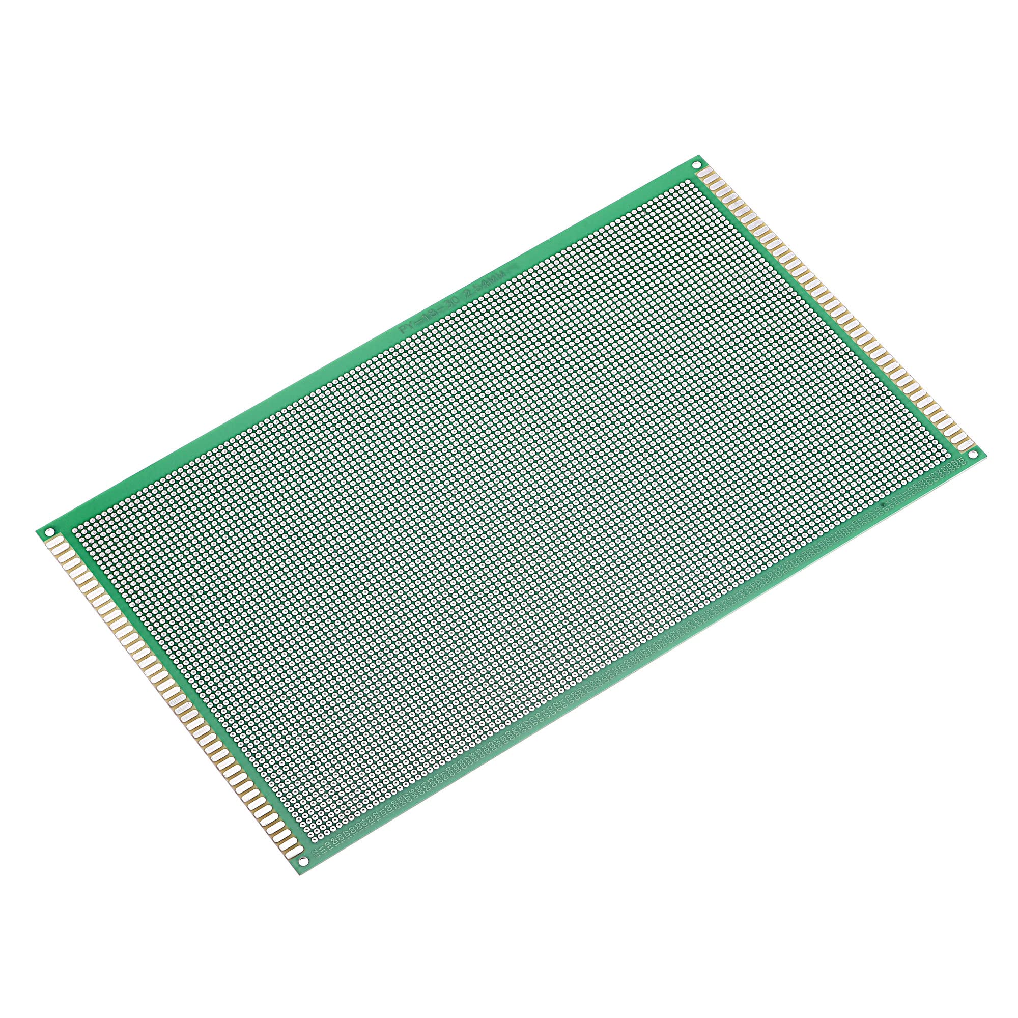 Plaque PCB Prototypage Sourcing Map - Double Face 180x300mm - Trous Étamés 2.54mm - Pour Projets Électroniques DIY