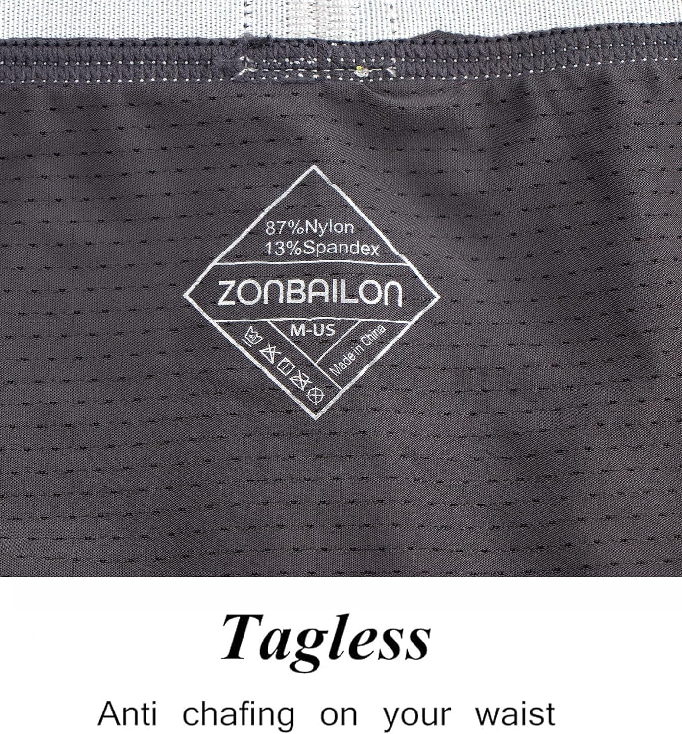 ZONBAILON Men’s Sexy Bulge Enhancing Boxer Briefs Male Athletic Short Leg Boxers Trunk Mesh Breathable Stretchy Underwear