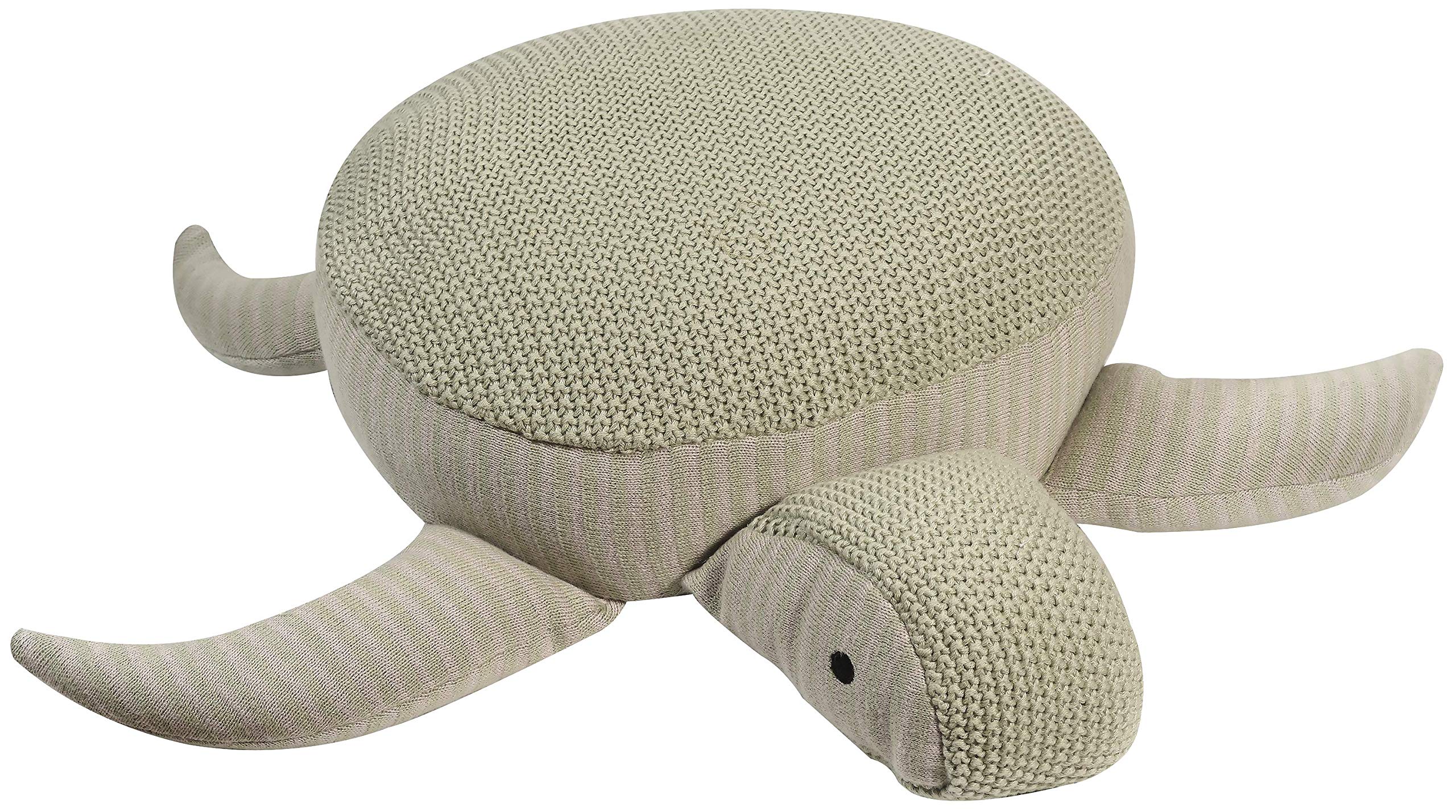 Kindsgut Peluche Tortue au Crochet 100% Coton, Grande