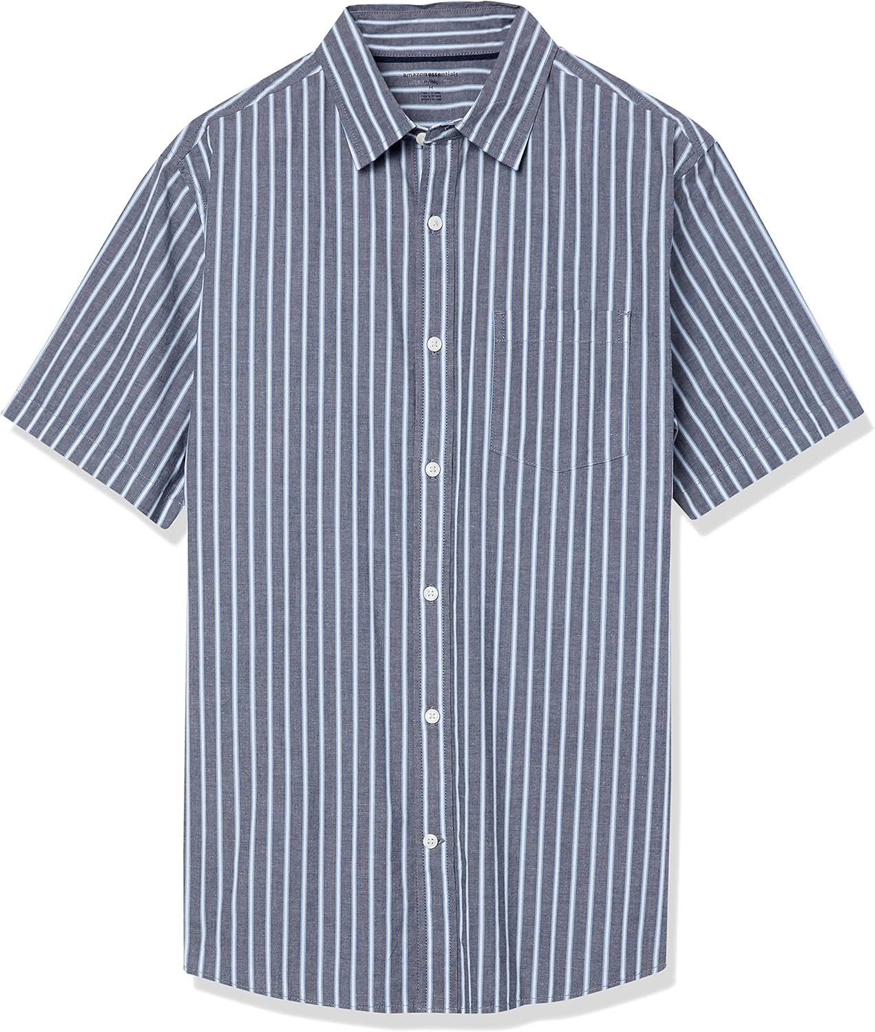 Amazon Essentials Short Sleeve Shirt for Men, Available in Big & Tall - Image 6