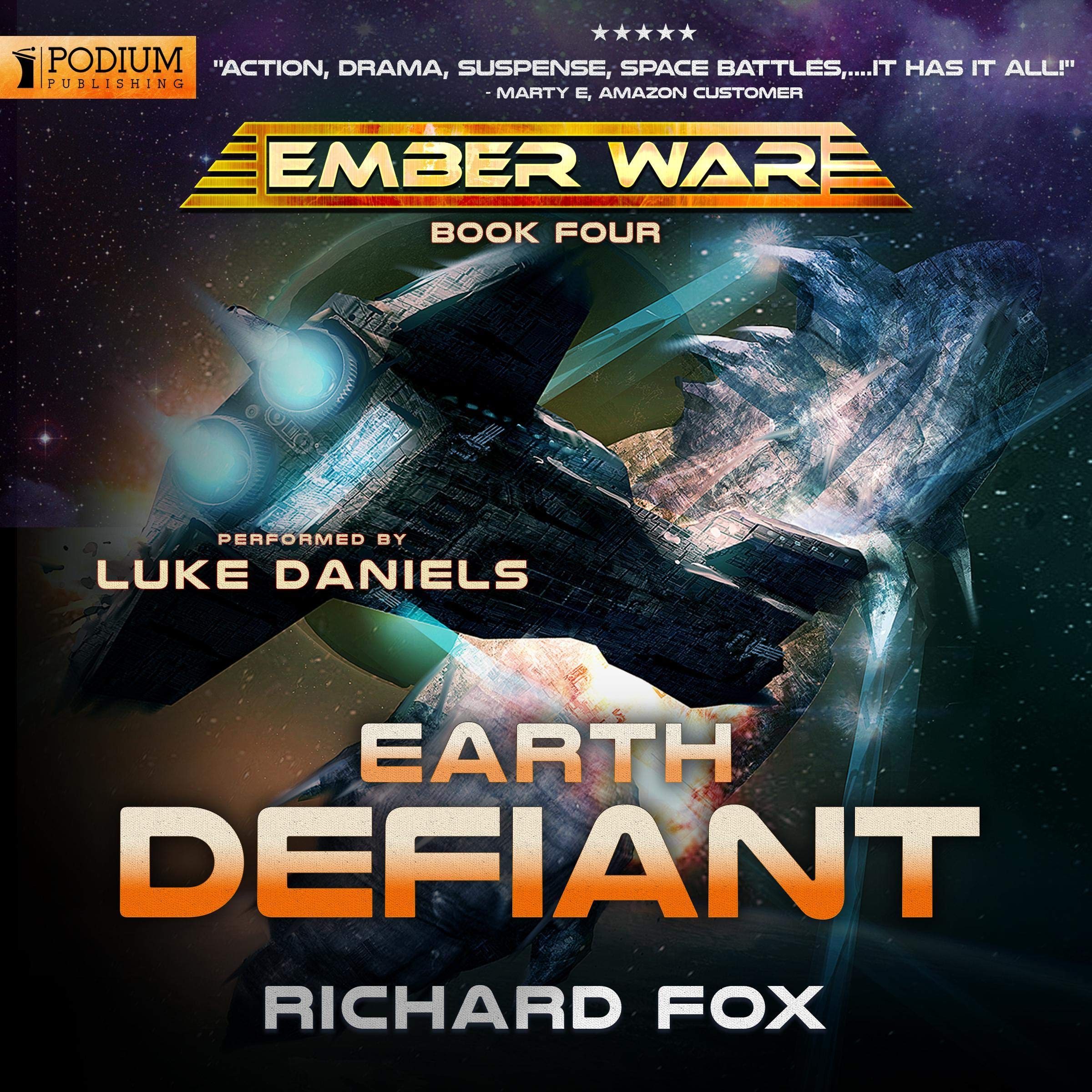 Cover art for Earth Defiant