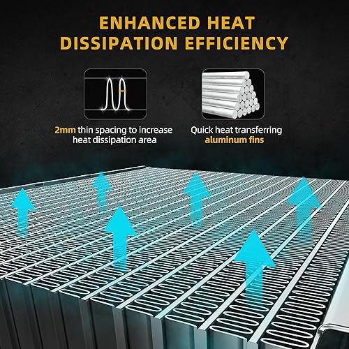 Vista 38 de DWVO Radiador completo compatible con Chrysler Town & Country Dodge Grand Caravan 3.3L 3.8L V6 2005-2007