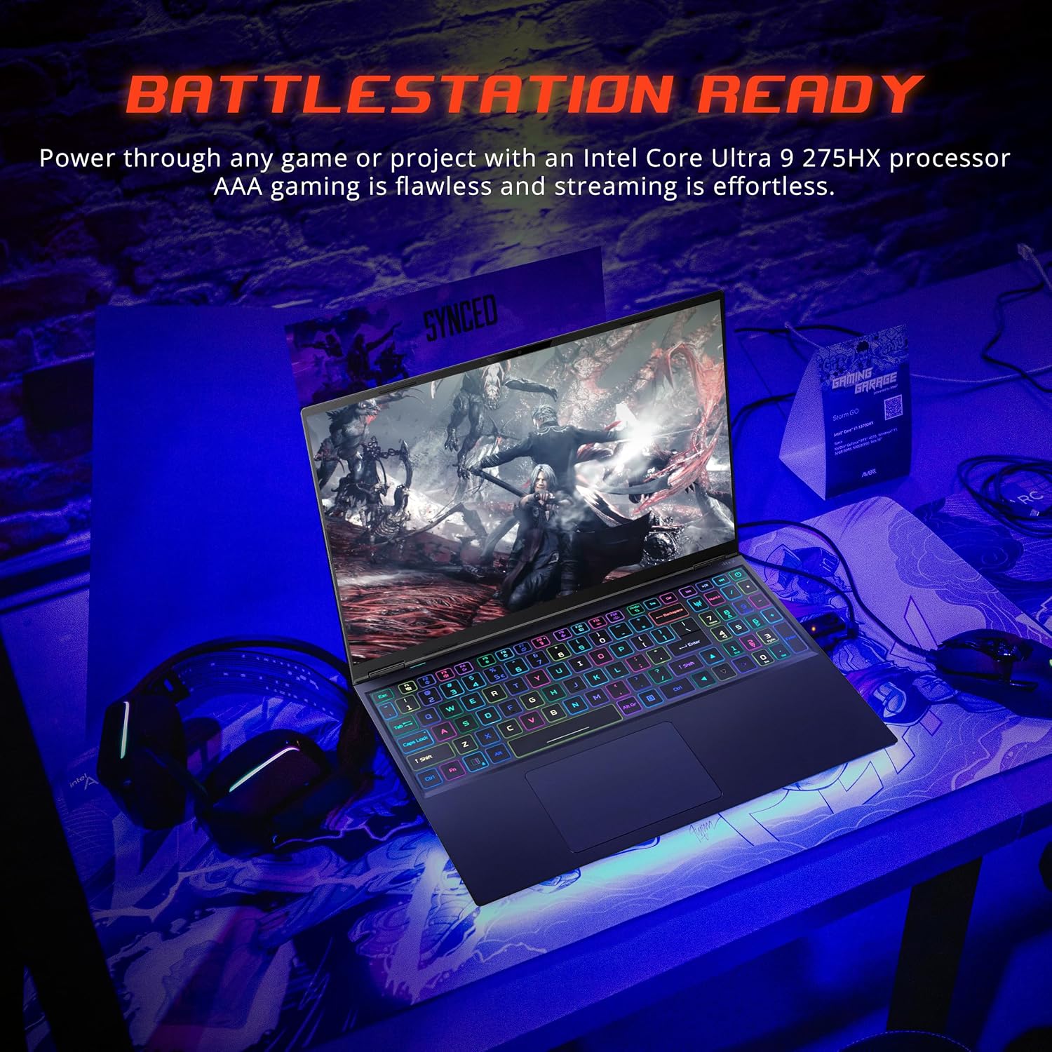 acer Predator 16 AI 16" WQXGA Gaming Laptop, Intel Core Ultra 9-275HX, Geforce RTX 5090, 64GB RAM, 3TB Storage(2TB SSD+1TB Docking Station Set), Per-Key RGB Keyboard, Wi-Fi 7, Win 11, Black