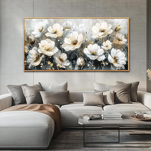 Miniatura 5 de PHAOHUAXM Lienzo grande para decoración de pared para sala de estar, arte de pared para dormitorio, oficina, decoración de pared, impresión de