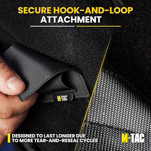 Miniatura 3 de M-Tac Organizador modular táctico Insertar bolsa Panel gancho apoyado accesorios titular