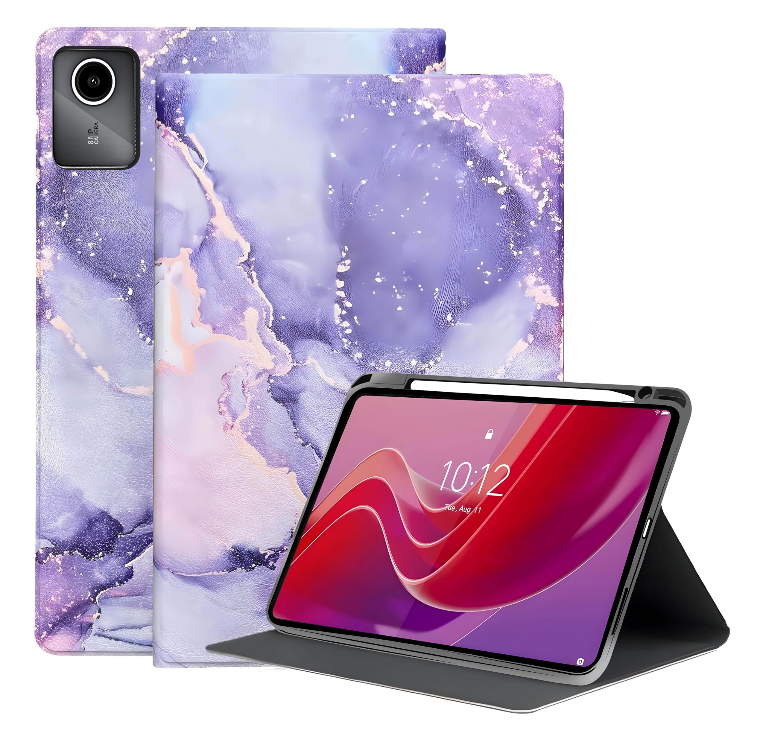 See full amazon price history chart for ProElite Book Cover Case for Lenovo Tab M11 11 inch Cover, Smart flip case Book Cover for Lenovo Tab M11 11 inch with Pen Holder, Marble Purple ProElite Book Cover Case for Lenovo Tab M11 11 inch Cover, Smart flip case Book Cover for Lenovo Tab M11 11 inch with Pen Holder, Marble Purple (B0DF22MG4X) Amazon Price History, Amazon Price Tracker