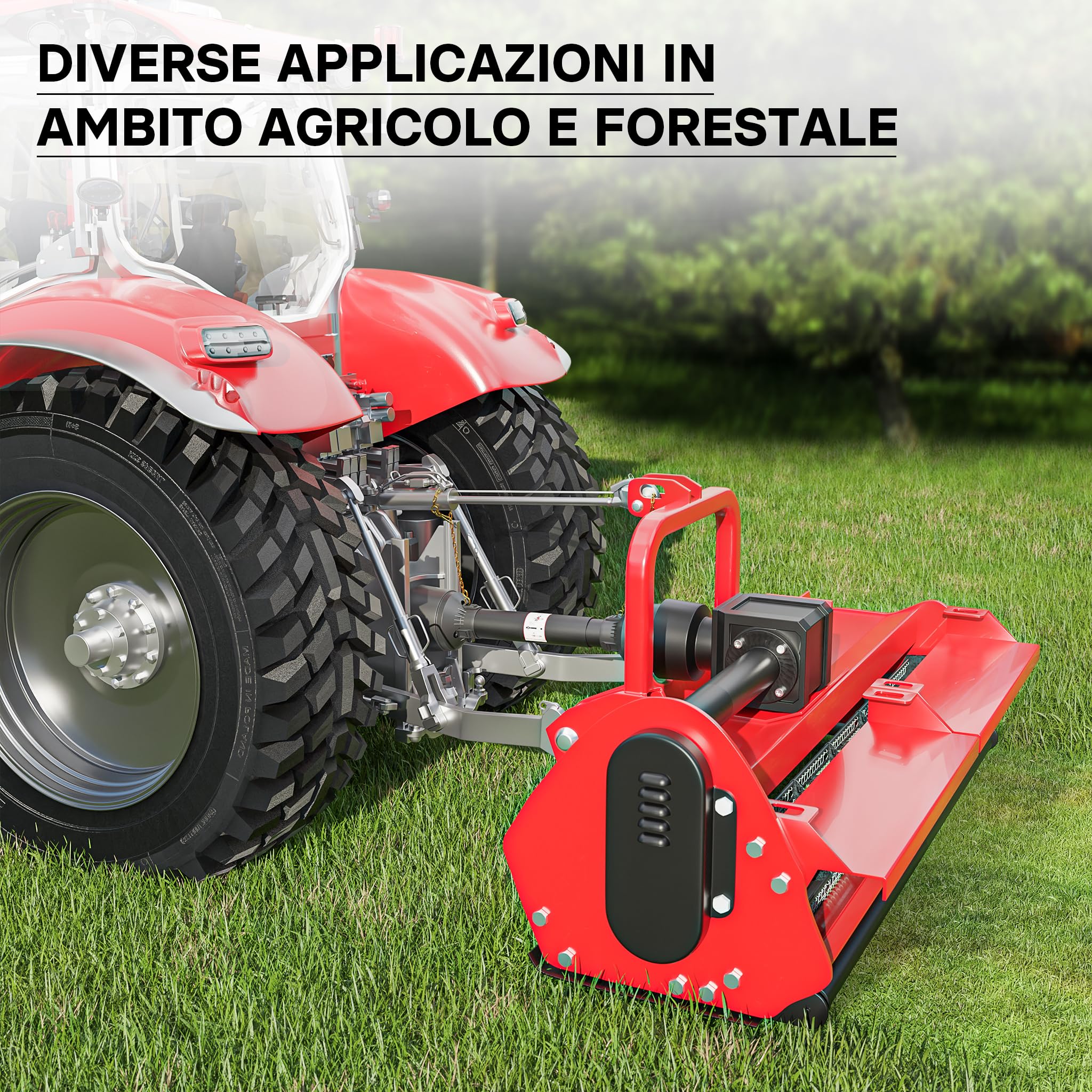 Wiltec Albero cardanico T1 Giunto cardanico 1400-1540mm 210Nm 540rpm Cardano 18kW (25CV) 2X 1 3/8" 6 Denti