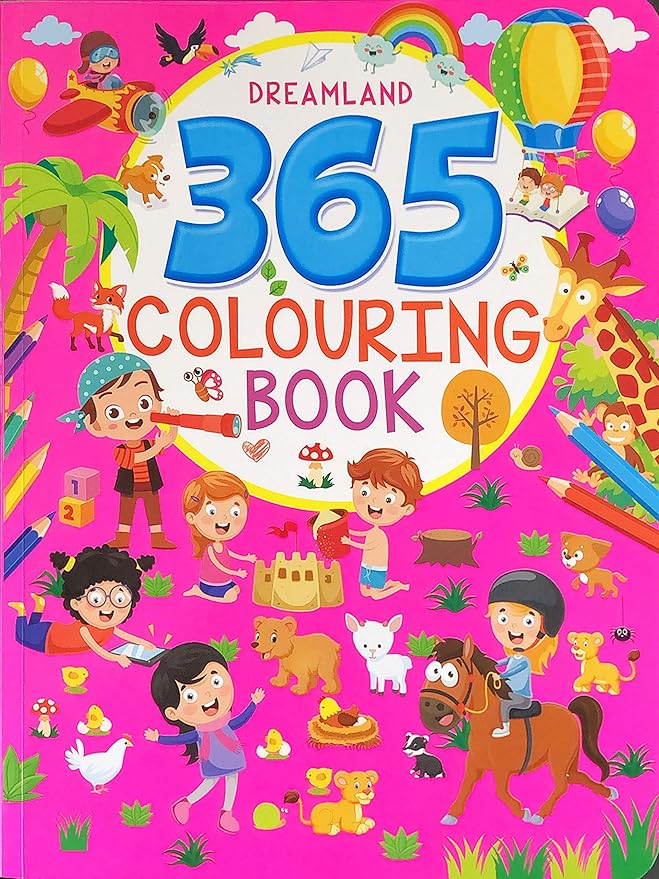 365 Colouring Book for Children Best Coloring, Drawing and Painting