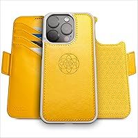 Vista 79 de Dreem Fibonacci - Funda tipo cartera para iPhone 14 Plus Funda desmontable de piel vegana 2 en 1 con soporte integrado, soporte para tarjetas