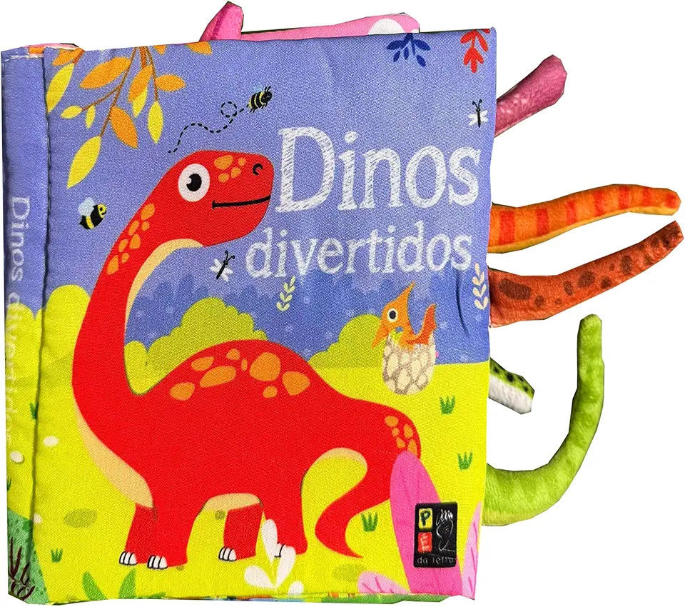 Livro de Tecido - Dinos Divertidos