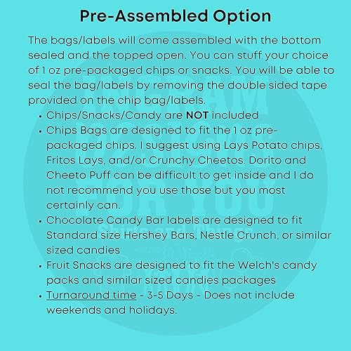 Miniatura 7 de Recuerdo de fiesta personalizado de sirena negra, suministros de fiesta de sirena para fiesta de cumpleaños de niña (12 bolsas de papas fritas)