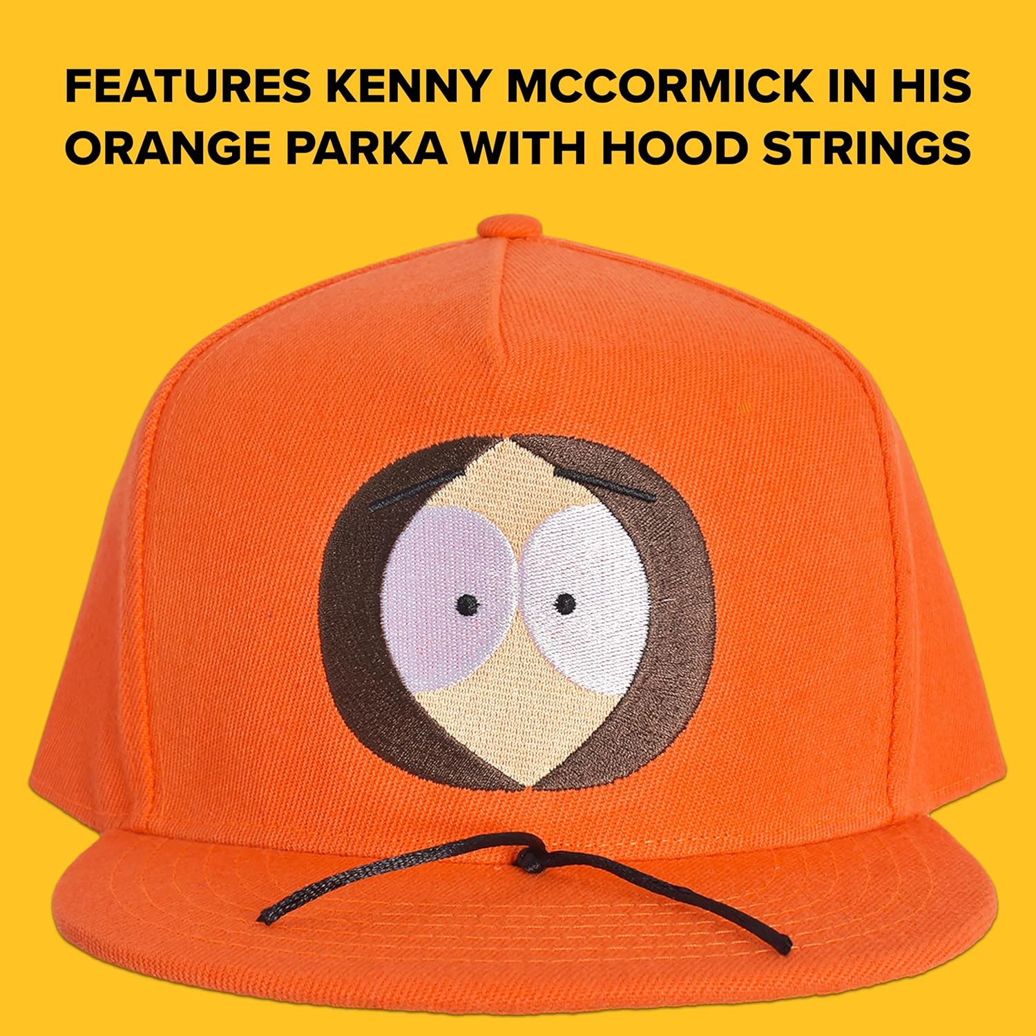 Concept One Unisex-Adult South Park Baseball Cap, Adjustable Snapback Baseball Hat with Flat Brim - Image 3