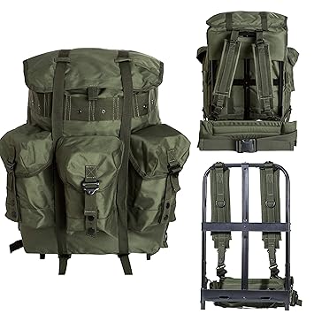 army surplus backpack straps