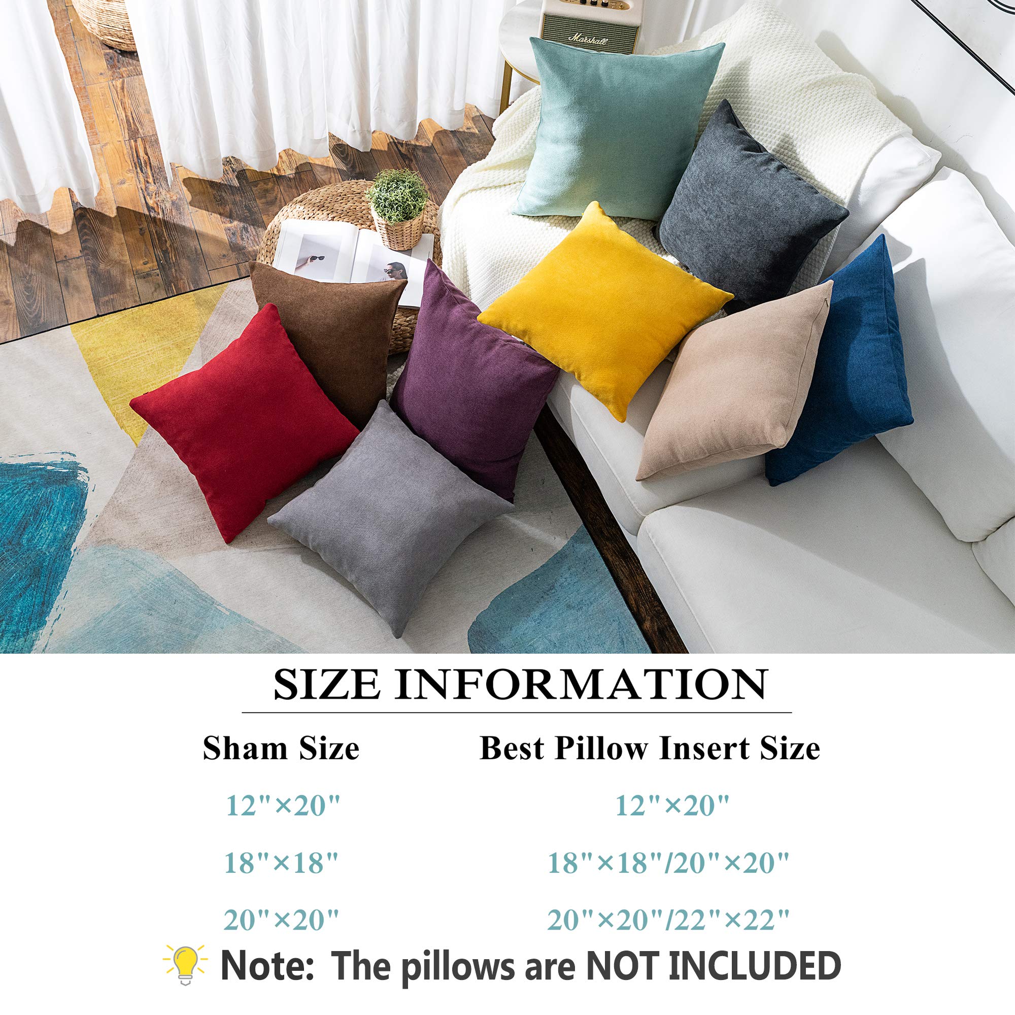 Amazon.co.jp: Stellhome シェニール織クッションカバー 2枚セット Amazon.co.jp: Stellhome シェニール織クッションカバー 2枚セット