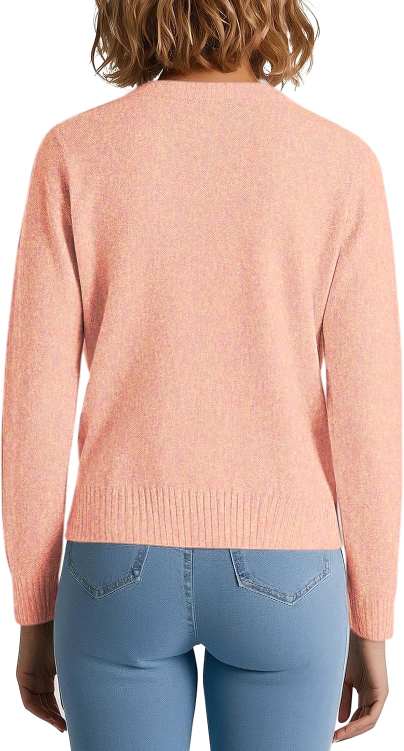 Urban CoCo Women's Button Up Cardigan Sweater Long Sleeve Knit Sweaters Jacket - Image 6