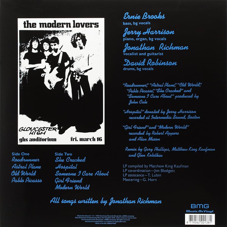 Modern Lovers　モダンラバーズ　レコード Amazon.co.jp: ロックンロール・ウィズ・ザ・モダン・ラヴァーズ