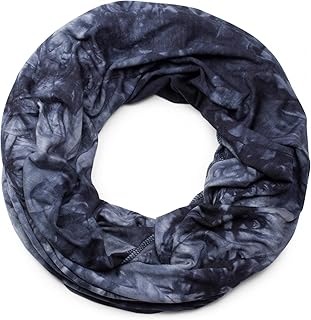 fular de tubo con motivo batik, apariencia desgastada vintage, chal, pañuelo, unisex 01017041