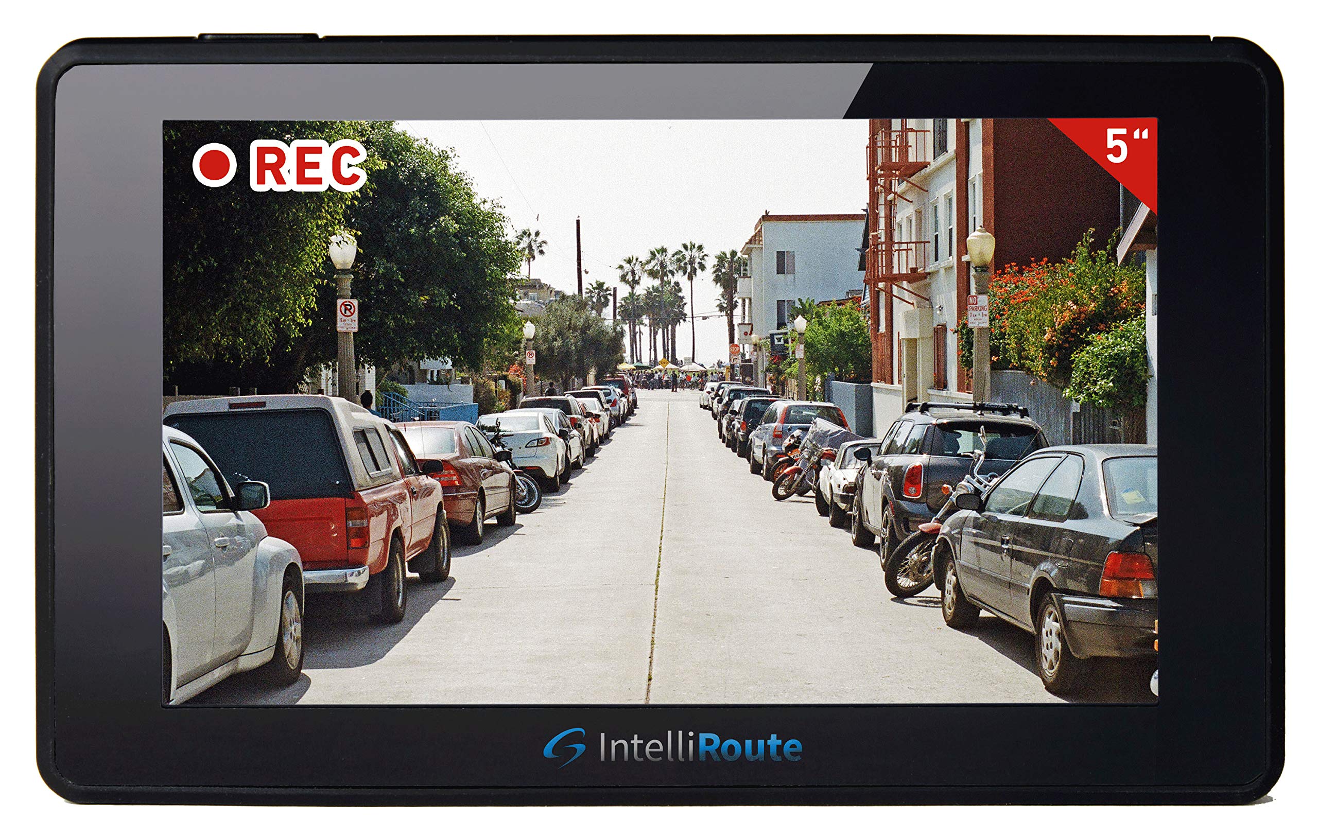 CARGUARD IntelliRoute TR6000 DVR LKW- Navigationssystem mit WLAN-Updates, Rückfahrkamera-IN, Dashcam, LKW-Parkplätzen, Livestauwarner