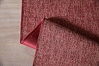 Vista 144 de ZeeMart Light Grey Table Runners 108 Inches Long, Burlap Linen Style Rustic Farmhouse Table Runner, Long Boho Dining Table Runner, 13x108 Inches