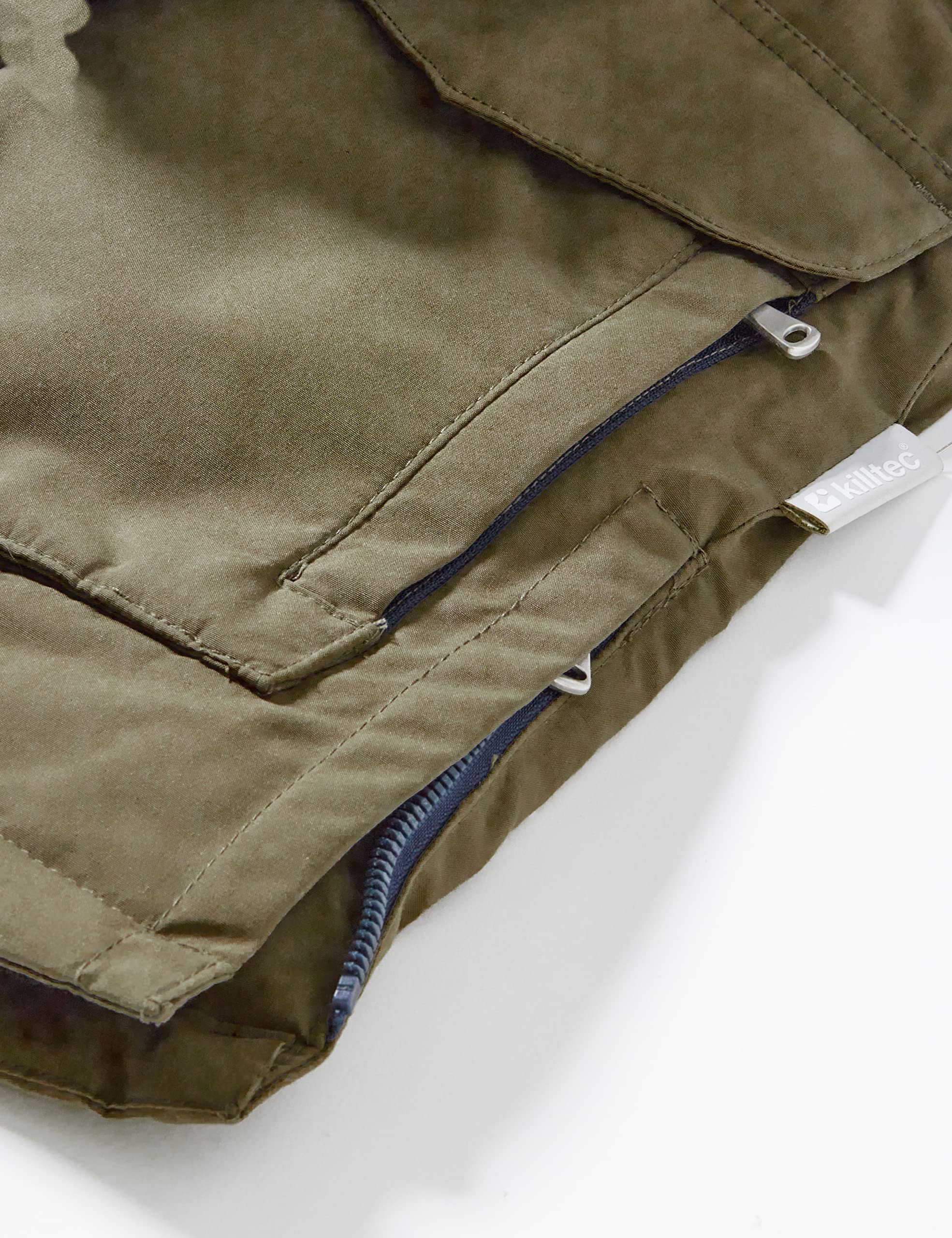 Killtec Płaszcz outdoorowy/parka funkcyjna z odpinanym kapturem Dziewczynki Kow 186 Grls Ct