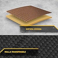 Vista 5 de Cat MeshFlex Fundas de asiento automotriz para automóviles, camiones y SUV (juego de 2) – Fundas de asiento de coche beige para asientos delanteros