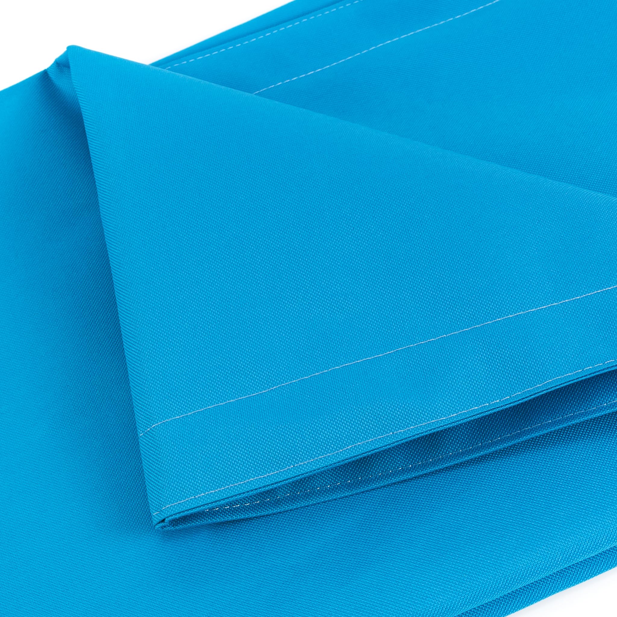 Ecopuf - Housse de Pouf sans Rembourrage - Résistante aux Intempéries - 135x170cm - Housse de Pouf en Polyester À Garnir - pour Pouf D'extérieur - pour Jardin, Balcon, Terrasse - Taille M - Bleu