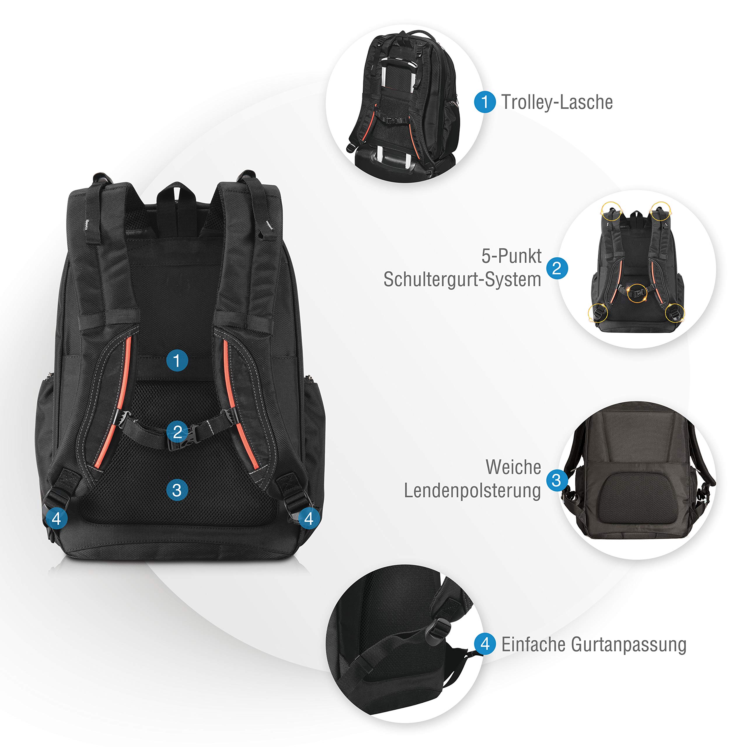 Everki Atlas Rucksack 13" – Bild 5