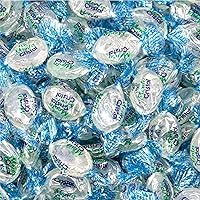 Vista 1 de Crystal Mint, caramelo duro de mentas refrescantes, sabor natural, bolsa de 2 libras (alrededor de 200 piezas)