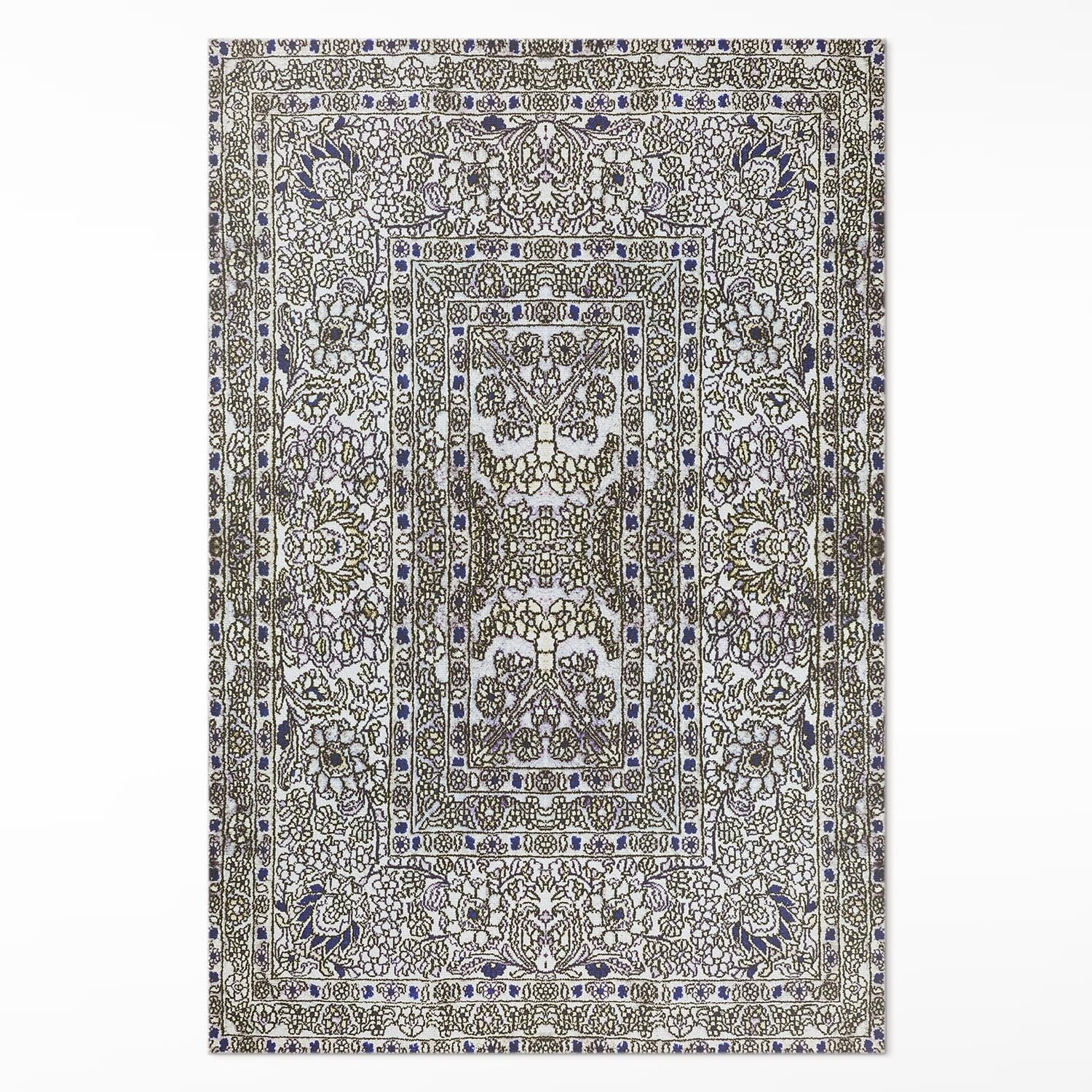 Tapis en vinyle de cuisine graphique linéaire pour salon et chambre