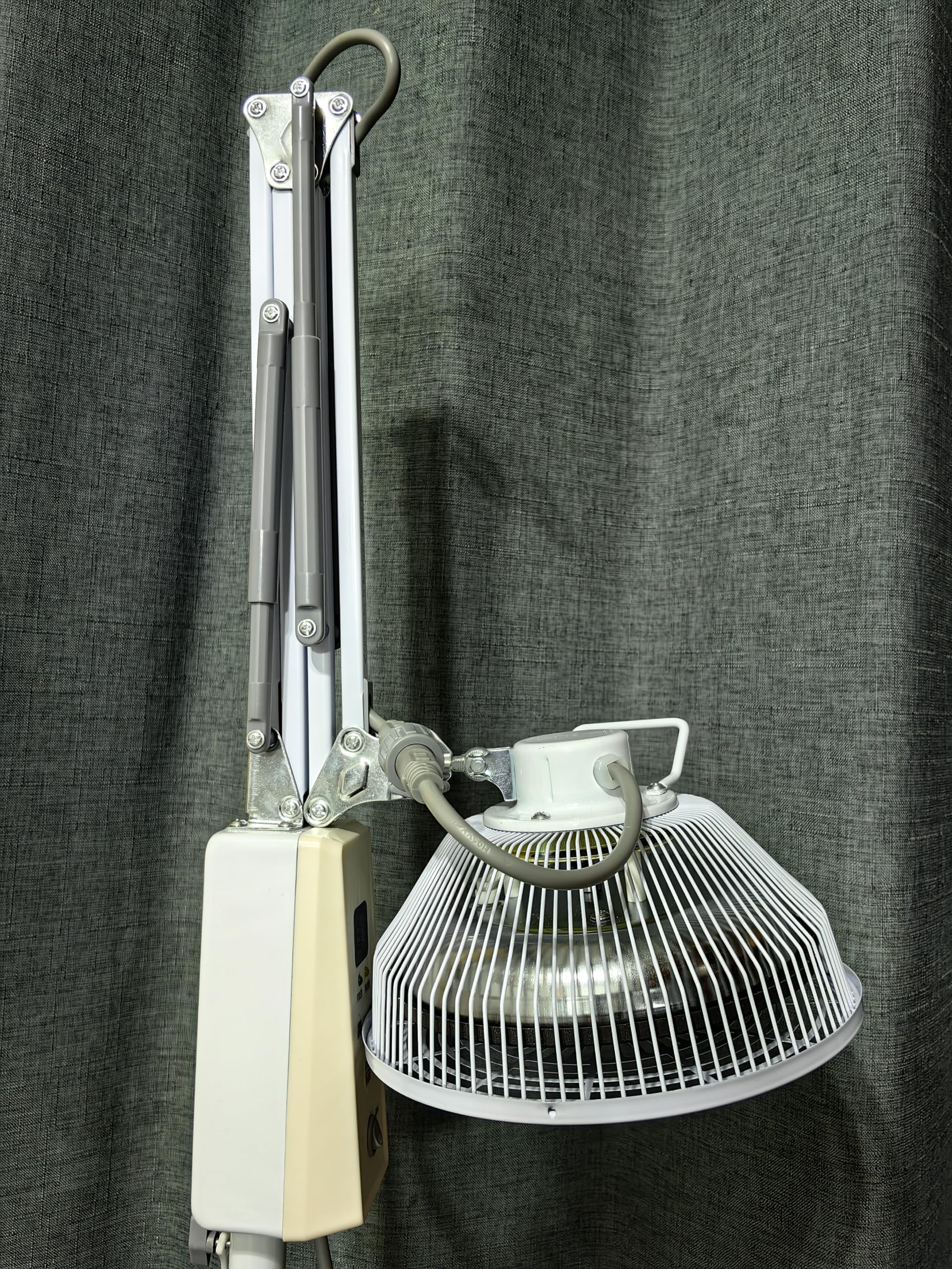 YUNCHI 275 Watt TDP e lampada a infrarossi per terapia con supporto, timer e telecomando, lampada per terapia a luce rossa per alleviare la schiena, il collo e le spalle