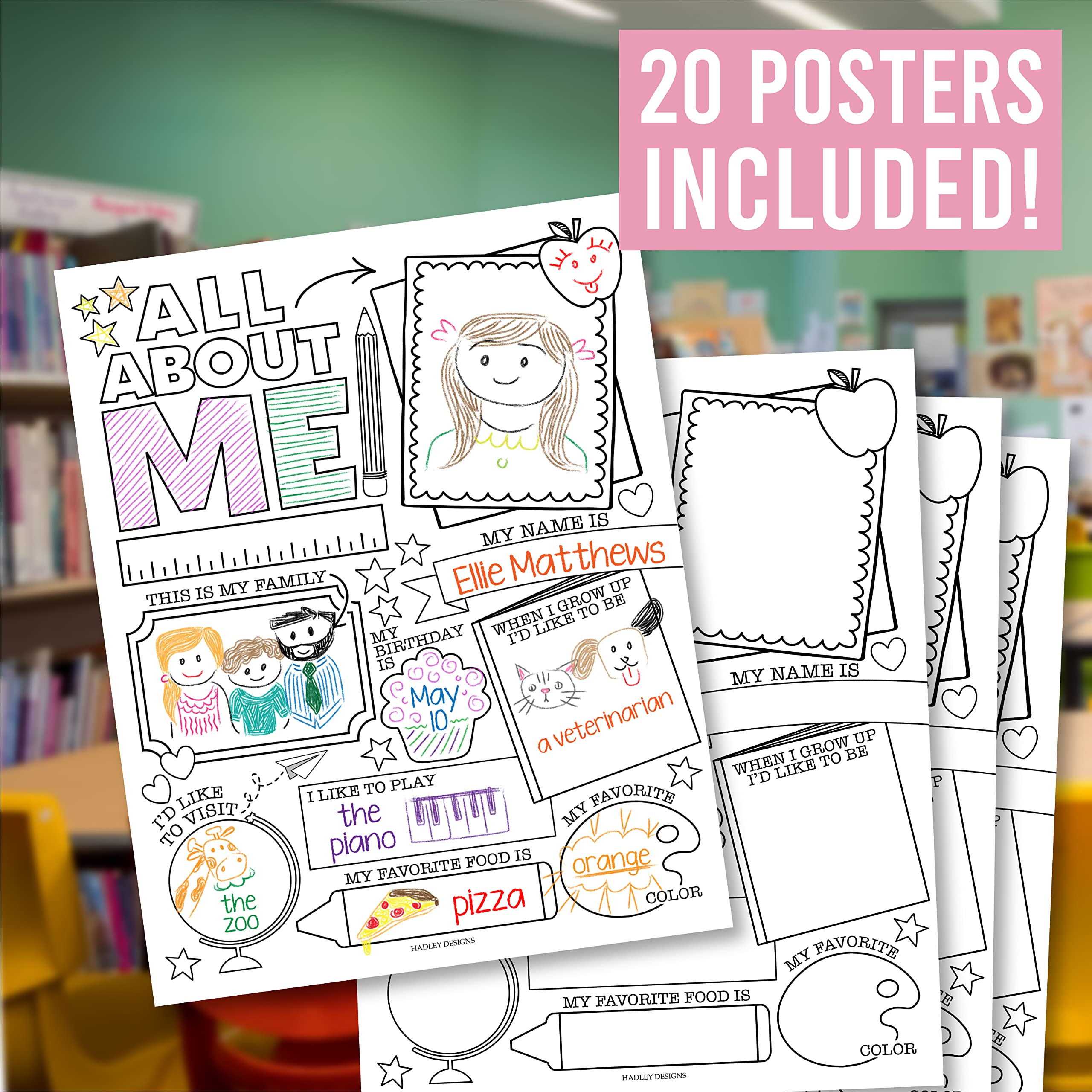 read all about me poster