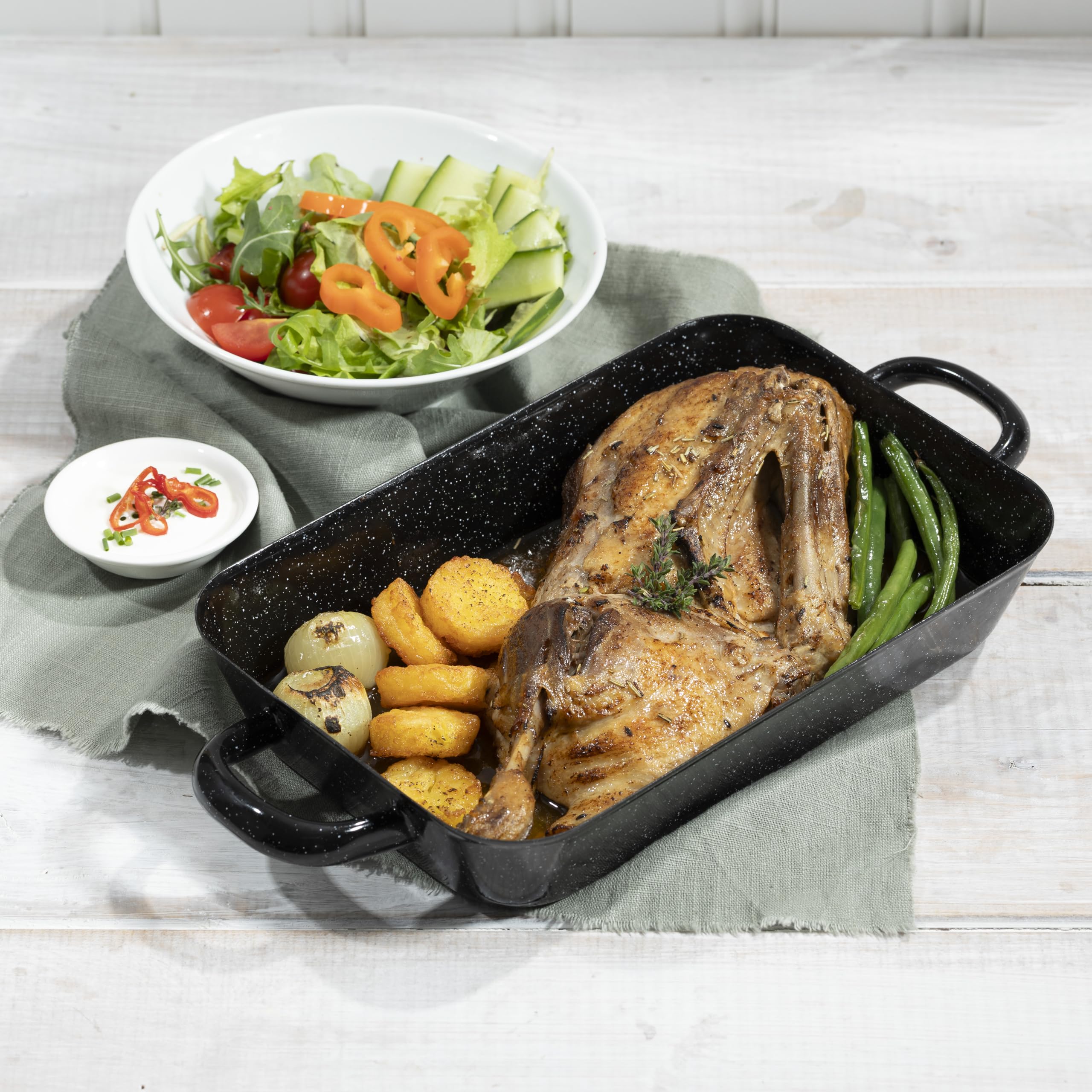 LANDPERLE CONFIT DE CANARD 3x ca. 1KG | halbe Ente Confit | vakuum-gegart im eigenen Saft & Fett | Entenfleisch fertig | ohne künstliche Zusatzstoffe Geschmacksverstärker u. Konservierungsstoffe (3)