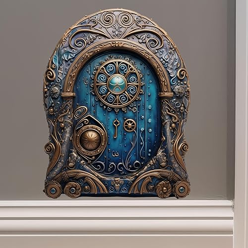 Astral Space House - Adhesivo de pared para puerta de hadas