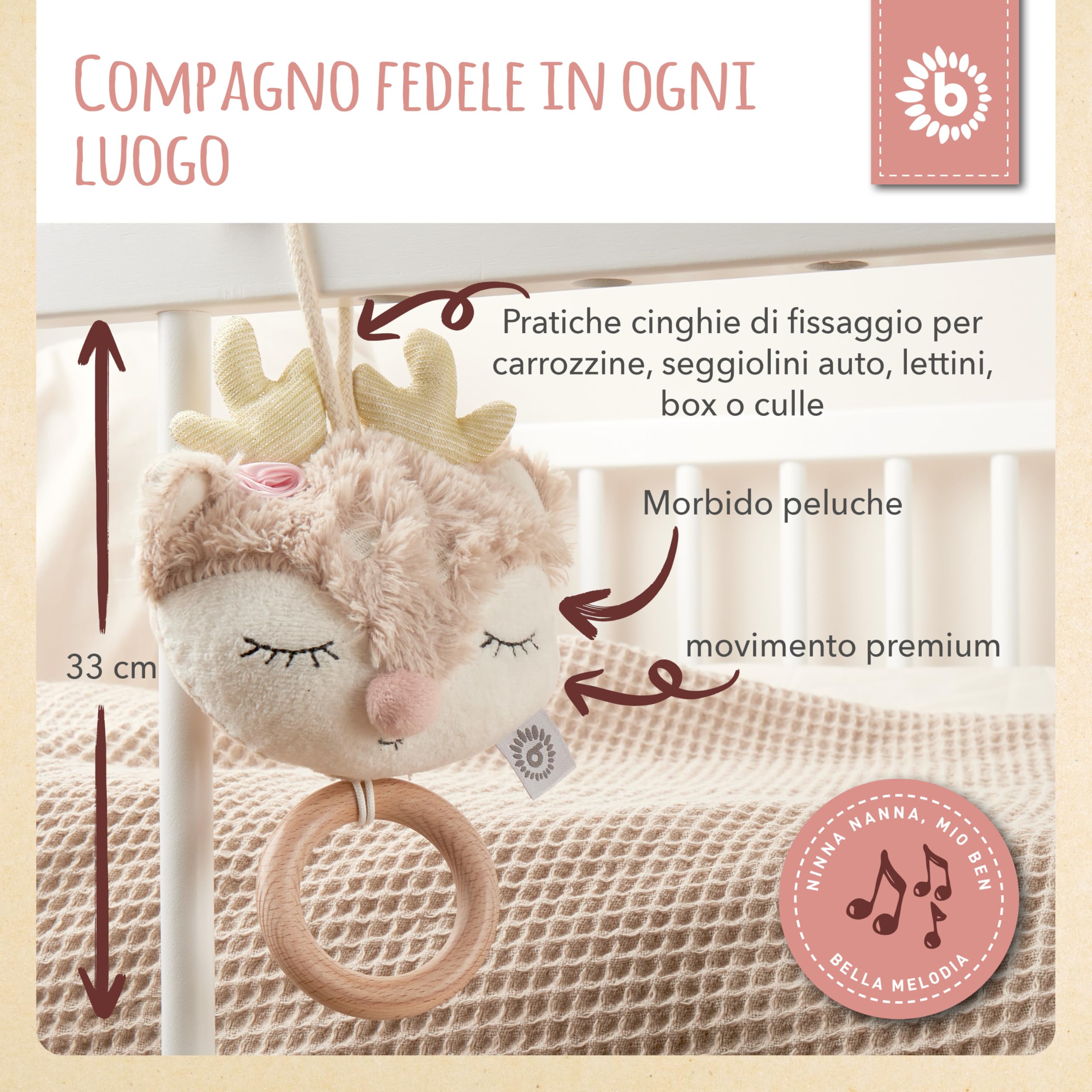 Bieco | giochi neonato | giochi neonato 0-3 mesi | ninna nanna | carillon neonato | carion neonato | carion neonato culla | carillon bambina | giocattoli neonato 0-3 mesi | giochi neonati