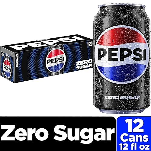Miniatura 3 de Pepsi Zero Sugar Cola Soda Pop, latas de 12 onzas (paquete de 12)